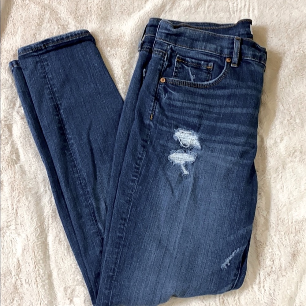 Distressed Jean by Loft